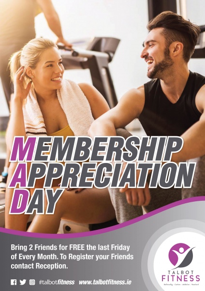 talkbot fitness mad membership poster 01